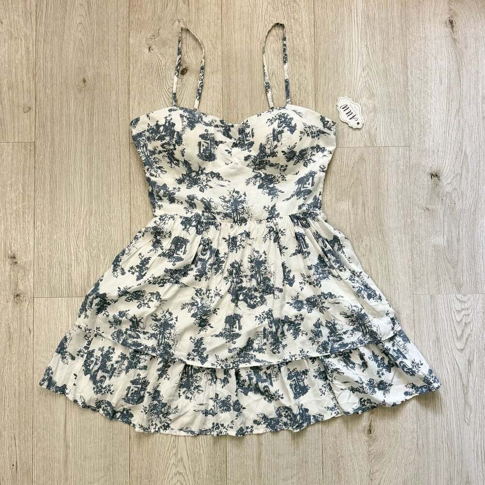 A.U.W. Toile De Jouy Layered Dress